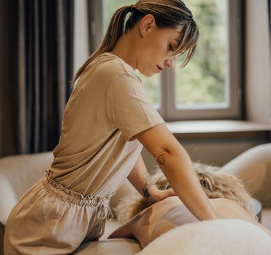 Massage en villa