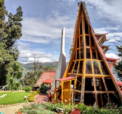 Cabaña, Refugio Génesis, lago de tota, laguna de tota, playa Victoria, naturaleza, restaurante, spa