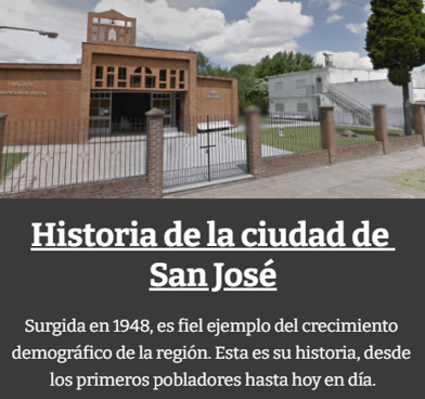 Historia de San Jose Temperley