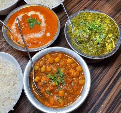 Vegetarian Indian Food 