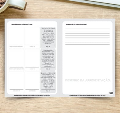 Caderno de atividades - manual de escrita infantil