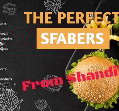 You didn't ever heard hamburger as SFABERS The taste of Nation