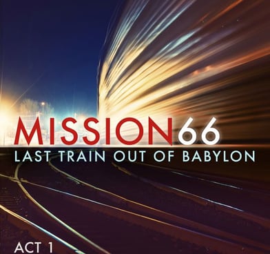 Cover of Mission 66's album Last Train Out of Babylon: Act 1