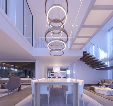 Arquitetura de interiores - Sala de jantar