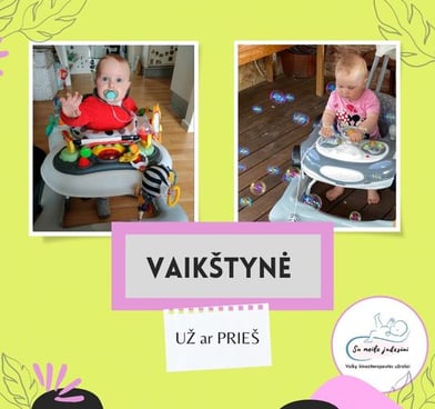 Vaikštynė, ar reikalinga kūdikiui?