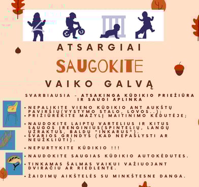 Vaikų galvos traumos
