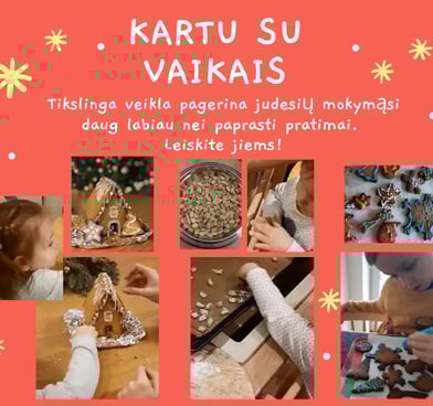 Veikla kartu su vaikais