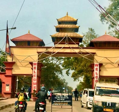 Panitanki e Kakarbhitta ~ fronteira entre Índia & Nepal