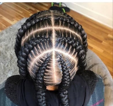 Hair gel styling