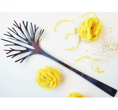 the most beautiful pasta server