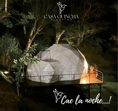 Noches espectaculares en Casa Quincha Glamping