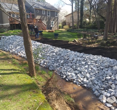erosion control in mableton ga by north georgia clearing and excavation llc