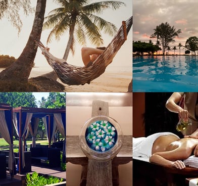 Relaxing in Sri Lanka