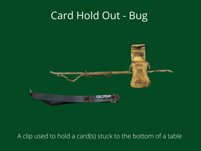 Card Hold Out Bug
