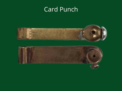 card punch cheating