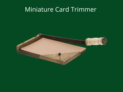 card trimmer stripper decks