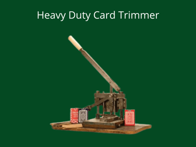 card trimmer stripper decks