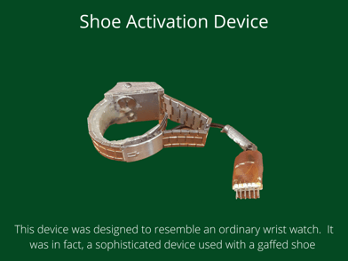 shoe light activation device cheating