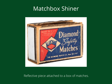 matchbox Shiner cheating