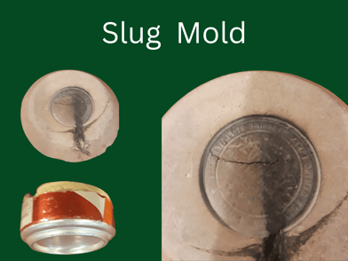 Slot cheating slug mold