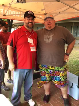 James and Chad Ward (Whiskey Bent BBQ) Ft. Worth NBBQA 2017