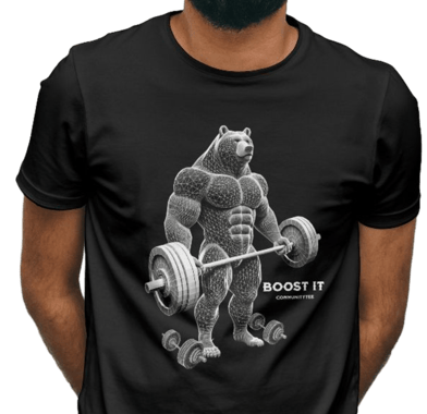 communitytee boost it #1 tshirt