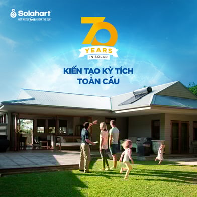 Solahart là thương hiệu hơn 70 năm của Australia