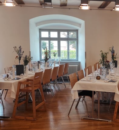 Geschmückter Festsaal