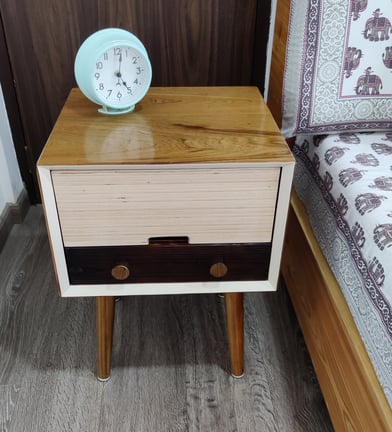 transistor radio bedside table 