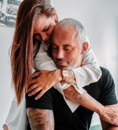 Portraits d'un jeune couple sur Toulouse