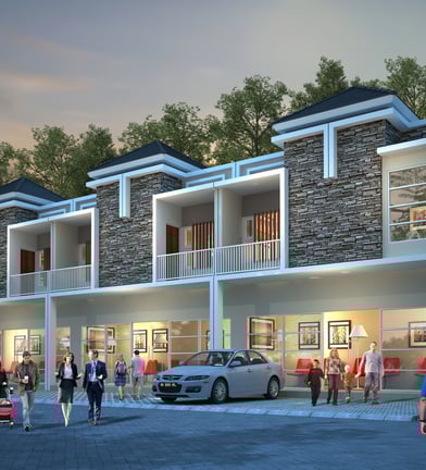 Ruko Bella Casa Village Gresik Tipe Ruko Orchidea
