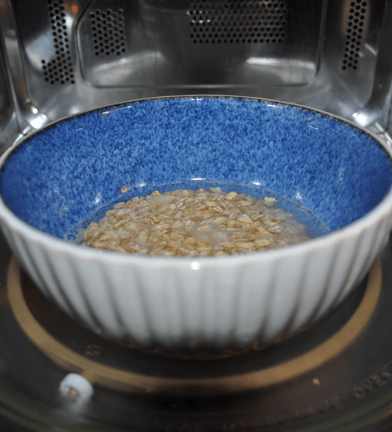 oatmeal in microwave