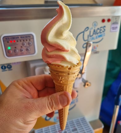 glace à l'Italienne
