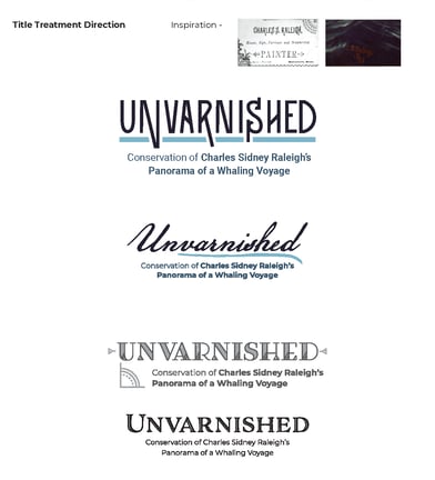 Unvarnished Logo and Color Proposal