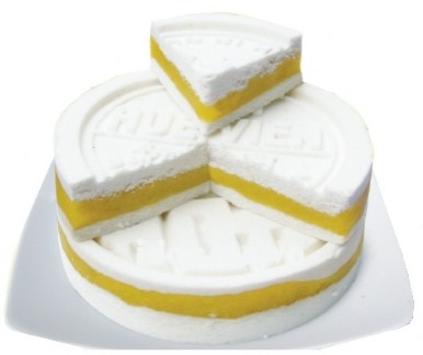 Frozen Mungbean Cake (Durian Taste),Bánh đậu nành đông lạnh (hương vị sầu riêng) UpBe Food 