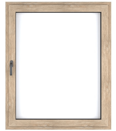 a wooden frame with a white background and a white background