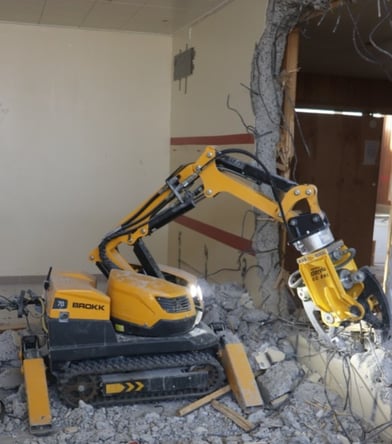Brokk Demolition in Manchester