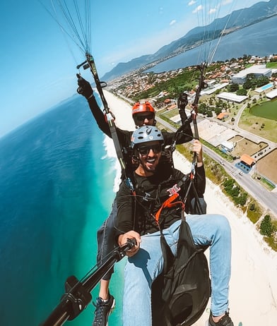 Voo de parapente, Voo de parapente no Rio de Janeiro, Vida livre