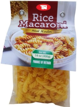 Rice Macaroni Twisted (Yellow), Nui xoắn UpBe Food 