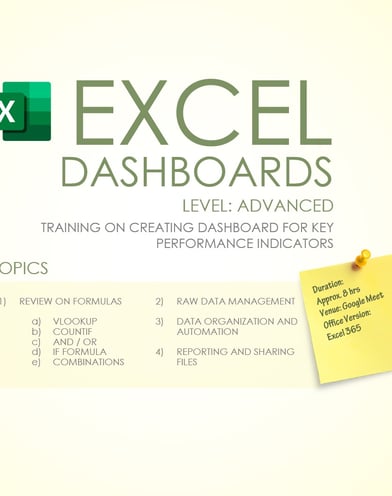 PS Acumen - Excel Dashboard