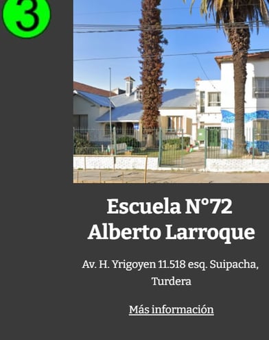 EP Escuela Primaria 72 Turdera