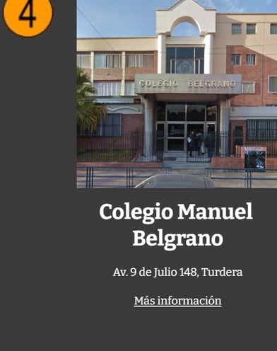 Colegio Manuel Belgrano Temperley Turdera