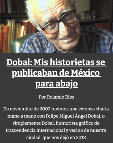 Entrevista a Dobal