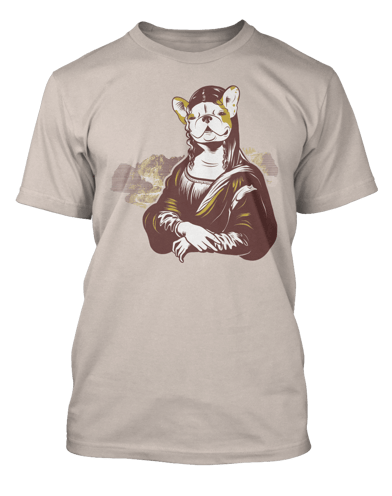 Mona Lisa Frenchie Shirt