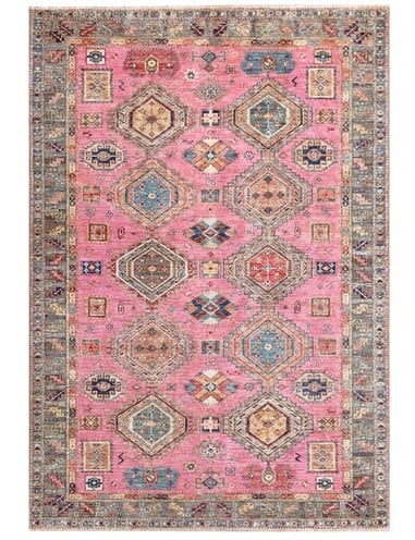 GENDJE - 237cm x 167cm (7'9 x 5'6) - ARTISAN CARPET