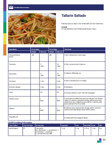 Seeds for Healthy Eating Habits Recipe Example