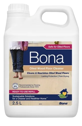 a bona bona cleaner with a bottle of bona