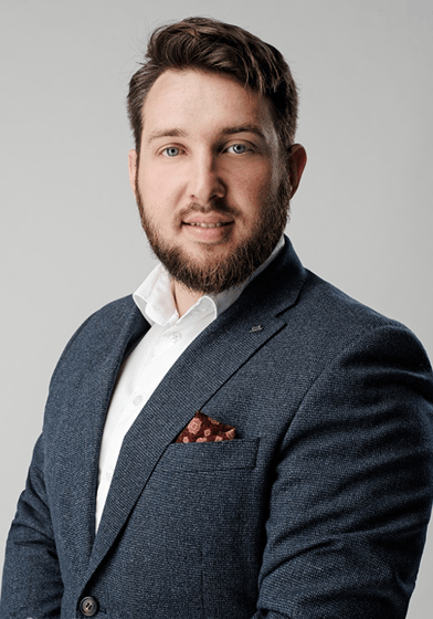 Daumantas Karpavičius žiūri į priekį