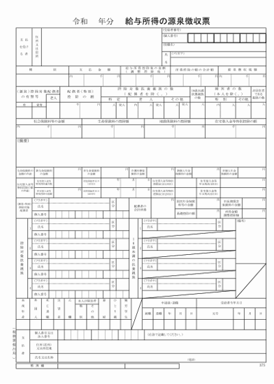 ANMEI_Trưng thu thuế thu nhập tại nguồn(給与所得の源泉徴収票・きゅうよしょとくのげんせんちょうしゅうひょう)