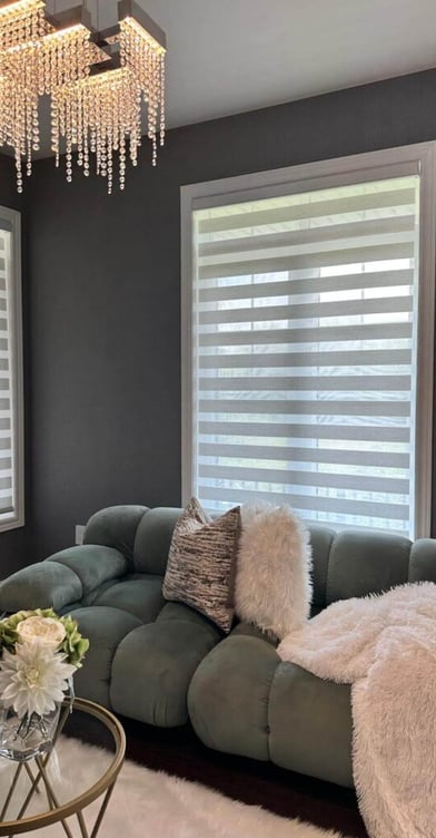 persianas sheer elegance para sala